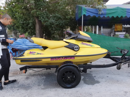 ขาย seadoo 800 ปี1997 พร้อมเทรนเลอร์ ราคา 70000บาท สนใจโทร0848935505 หรือline : Fkung2539