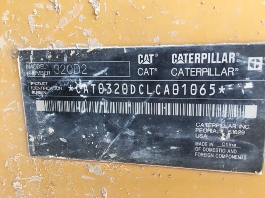 CAT320D2 เครื่องดีปั้มดี ระบบครบ เล่มพร้อมมี3คัน ขายคันละ 1,650,000 ขอคอมคันละ10,000 CAT320D2 เครื่องดีปั้มดี ระบบครบ เล่มพร้อมมี3คัน ขายคันละ 1,650,000 ขอคอมคันละ10,000