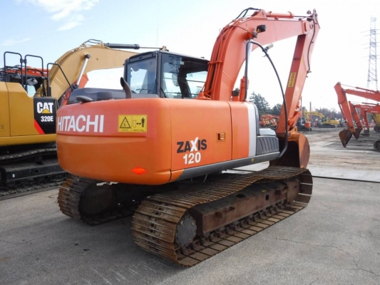 ขายรถแบคโฮ Hitachi ZX120-3 แทรคใหญ่ อาร์มพิเศษ โทร 081-8581834 แบงค์ เจ้าของขายเอง