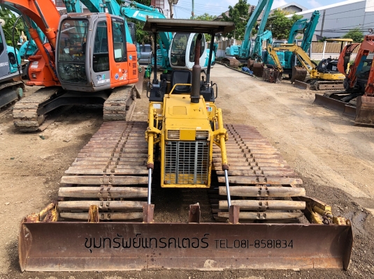 รถดัน Komatsu D2 D20PLL-7E รุ่นนิยม แทรคเมตร เก่าญี่ปุ่นไม่ผ่านการใช้งานในไทย นำเข้าเอง *ราคาไม่แพง* โทร 081-8581834