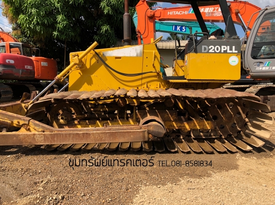 รถดัน Komatsu D2 D20PLL-7E รุ่นนิยม แทรคเมตร เก่าญี่ปุ่นไม่ผ่านการใช้งานในไทย นำเข้าเอง *ราคาไม่แพง* โทร 081-8581834