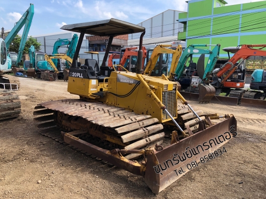 รถดัน Komatsu D2 D20PLL-7E รุ่นนิยม แทรคเมตร เก่าญี่ปุ่นไม่ผ่านการใช้งานในไทย นำเข้าเอง *ราคาไม่แพง* โทร 081-8581834