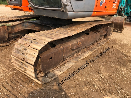 ขายรถแบคโฮ Hitachi ZX120 อาร์มพิเศษ ไลน์หัวเจาะ นำเข้าเองจากญี่ปุ่น โทร 081-8581834 แบงค์เจ้าของขายเอง