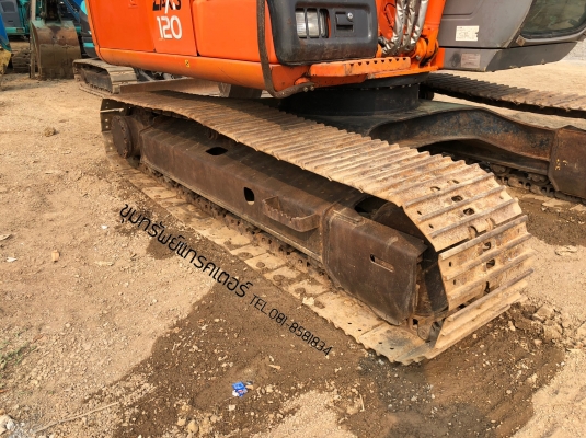 ขายรถแบคโฮ Hitachi ZX120 อาร์มพิเศษ ไลน์หัวเจาะ นำเข้าเองจากญี่ปุ่น โทร 081-8581834 แบงค์เจ้าของขายเอง