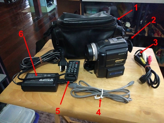 SONY HANDYCAN รุ่น DCR-PC330E Mdae in Japan