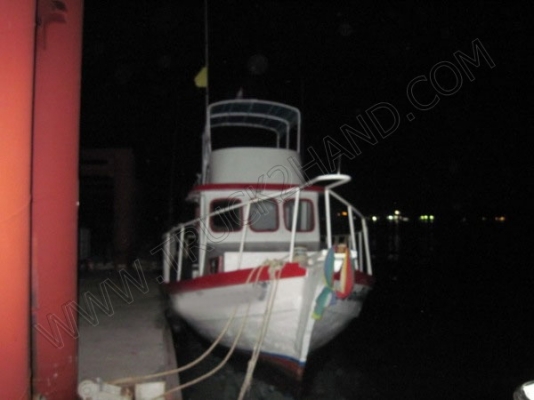 เรือยาวตลอดลำ 11.70   กว้าง 3.30 เมตร ลึก 1.30    12.13 ตันกรอส  8.25 ตันเนต