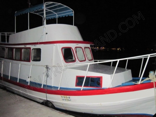 เรือยาวตลอดลำ 11.70 กว้าง 3.30 เมตร ลึก 1.30 12.13 ตันกรอส 8.25 ตันเนต เรือยาวตลอดลำ 11.70 กว้าง 3.30 เมตร ลึก 1.30 12.13 ตันกรอส 8.25 ตันเนต