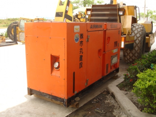 ขายเครื่องปั่นไฟ AIRMAN SDG60S นำเข้าจากญี่ปุ่น สภาพดี ราคาถูก ๆ ครับ