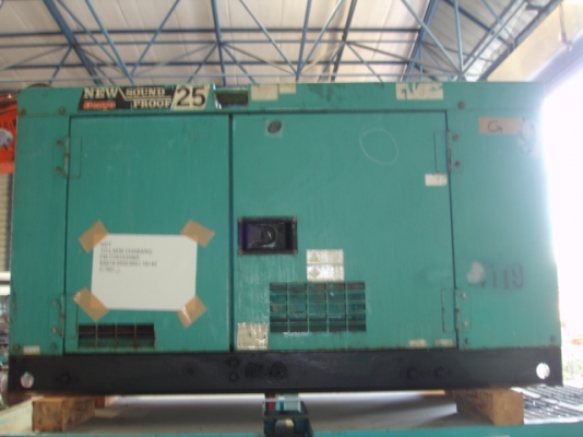 ขายเครื่องปั่นไฟ DENYO DCA-25SPK นำเข้าจากญี่ปุ่น ขายโละสต๊อค ถูกมากนะครับ