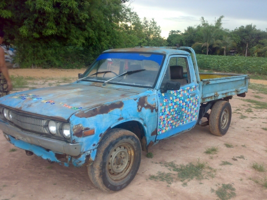 ช้างเหยียบ 620 กระบะพื้นเรียบ พร้อมใส่กระบอกดั้ม เครื่องดีเซล