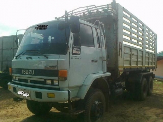 ISUZU ROCKY FXZ 240 HP 6SD1 รถพ่วงแม่+ลูก กระบะดั๊มพ์เหล็ก 12 ตันคอกเกษตรสภาพสวย ลูก 2 คานไม่ดั๊มพ์ เครื่องแน่นแรงดี ภายในเก๋งคอนโซลสวยครบ แอร์เย็น พวงมาลัยเพาเวอร์ เบรคทริ๊ปฟี้ ช่วงล่างคัชซีสวยมากทั้งแม่ทั้งลูก ยางสภาพดี 70\% พร้อมบรรทุกพร้อมใช้งาน เอกสาร ISUZU ROCKY FXZ 240 HP 6SD1 รถพ่วงแม่+ลูก กระบะดั๊มพ์เหล็ก 12 ตันคอกเกษตรสภาพสวย ลูก 2 คานไม่ดั๊มพ์ เครื่องแน่นแรงดี ภายในเก๋งคอนโซลสวยครบ แอร์เย็น พวงมาลัยเพาเวอร์ เบรคทริ๊ปฟี้ ช่วงล่างคัชซีสวยมากทั้งแม่ทั้งลูก ยางสภาพดี 70\% พร้อมบรรทุกพร้อมใช้งาน เอกสาร