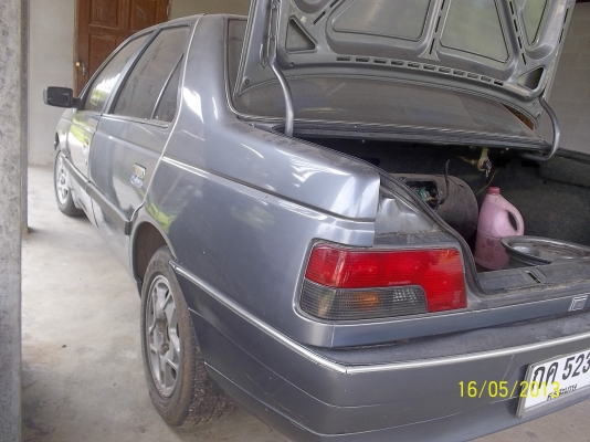 ขายเก๋งเปอร์โยเครื่อง โตโยต้าหัวฉีด   ติดแก๊ซลงเล่มแล้ว