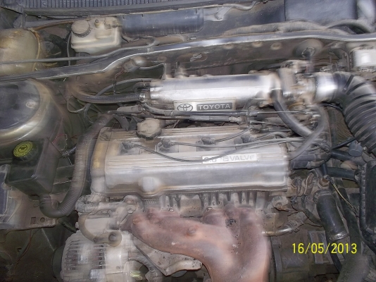 ขายเก๋งเปอร์โยเครื่อง โตโยต้าหัวฉีด   ติดแก๊ซลงเล่มแล้ว