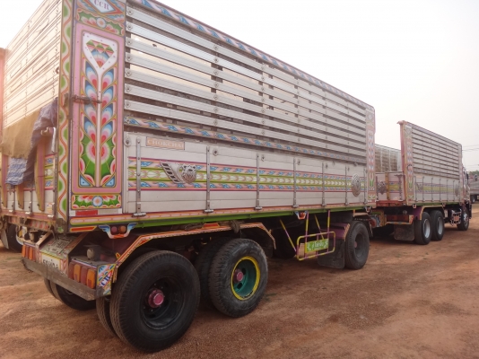 ขายด่วน  รถบรทุกดั้มพ์พ่วง  แม่-ลูก  HINO  380  กระบะมิเนียม  ลูกสามเพลา  พร้อมใช้งาน