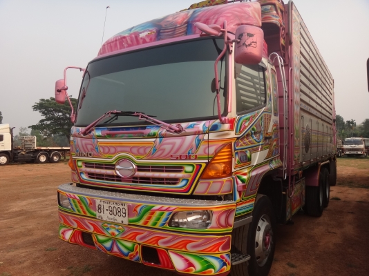 ขายด่วน  รถบรทุกดั้มพ์พ่วง  แม่-ลูก  HINO  380  กระบะมิเนียม  ลูกสามเพลา  พร้อมใช้งาน