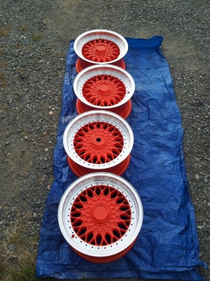 ขายล้อลายหยดน้ำ 15x8.5 6 รู