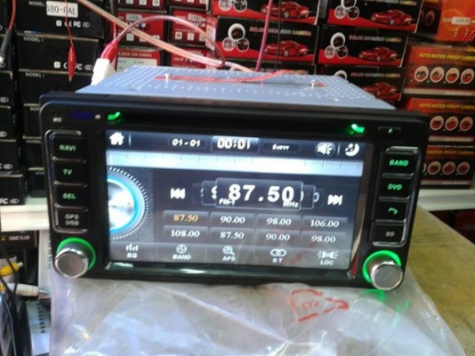 ขายวิทยุ2DIN 6.5นิ้วจอสัมผัสเล่นDVD CD VCD USB SDการ์ด บลูทูธ