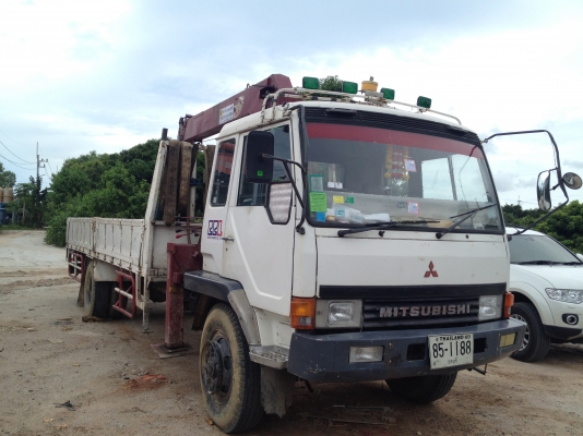ขาย MITSU 6 ล้อ ติดเครน 5 ตัน 4 ปลอก ยาว 7.20 เมตร
