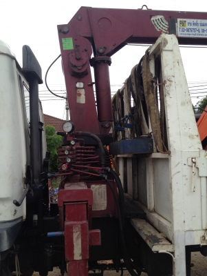 ขาย MITSU 6 ล้อ ติดเครน 5 ตัน 4 ปลอก ยาว 7.20 เมตร ขาย MITSU 6 ล้อ ติดเครน 5 ตัน 4 ปลอก ยาว 7.20 เมตร