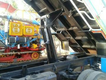 ขายรถอีแต๋น เครื่อง4สูบ85แรงม้า ดั้มเกษตร เฟืองท้าย110ยาง7506ล้อกระบอกดั้ม4ตัน