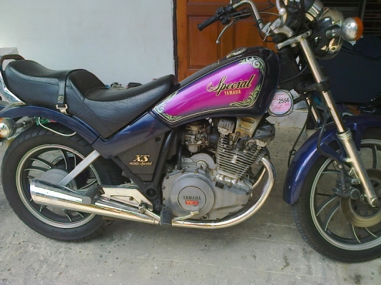 ขาย  yamaha xs 400 special มีทะเบียน โอนได้ ภาษีไม่ขาดต่อ