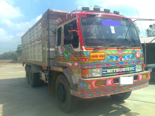 MITSUBISHI FN527M-TF 220 เทอร์โบ อินเตอร์ 2 เพลา ดัมพ์ มีระบบลากจูง