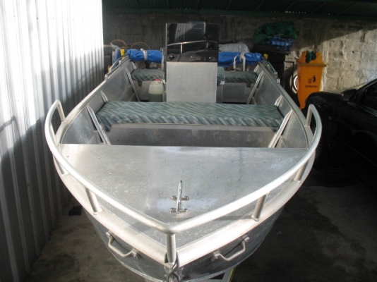 ----   เรืออลู 14 ฟุต  50 แรง ทะเลได้ - น้ำจืดได้   (  มีของแถมเพียบ )   ----