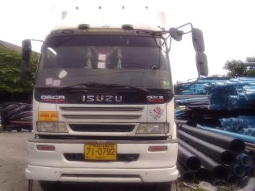 ขายหัวลาก พร้อมหางเทรลเลอร์ 3 เพลา ISUZU DECA EURO 2