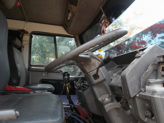 ขายด่วนรถสิบล้อหลงโบสองเพลาเรั้มเครือง6D16โบ220แรงม้า