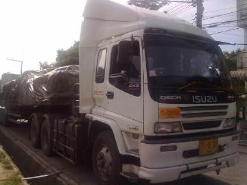 ขายหัวลาก พร้อมหางเทรลเลอร์ 3 เพลา ISUZU DECA EURO 2 ปี 2550