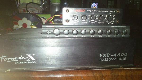 4CH Formula-x + Class D Nexus