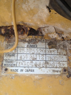 รถตักล้อยาง Caterpillar 920