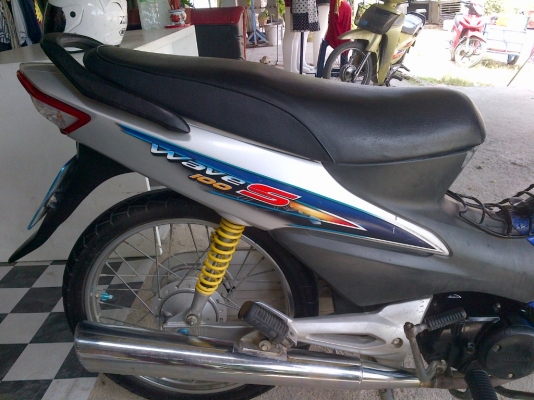 ขาย!เวฟ100 ยูบ๊อก ปี49 รถเครื่องเดิมแน่นๆ  พร้อมใช้ ทะเบียน+เอกสารโอน ภาษีไม่หมด