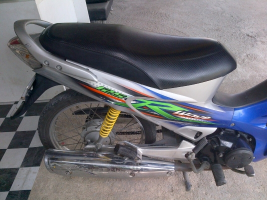 ขาย!เวฟ125R กุญแจใหญ่ ปี49 รถเครื่องเดิมแน่นๆ พร้อมใช้ ทะเบียน+เอกสารโอน ภาษีไม่หมด 088-2197709