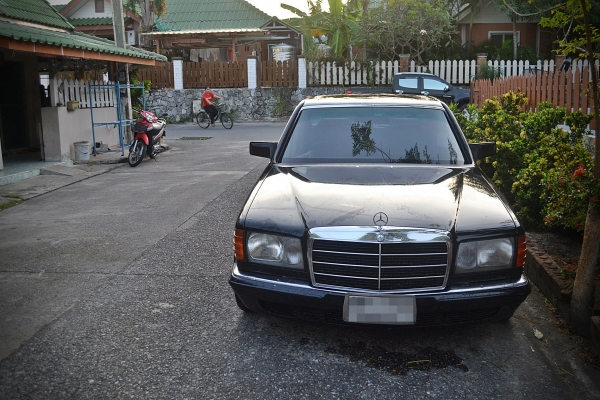 Benz 126 380SE เครื่อง 2Jz ติดแก๊ส