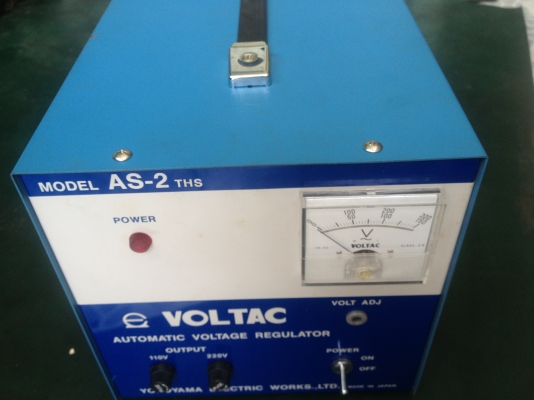 ขาย เครื่องป้องกันไฟตก   VOLTAC AS-2THS  2KVA  JAPAN