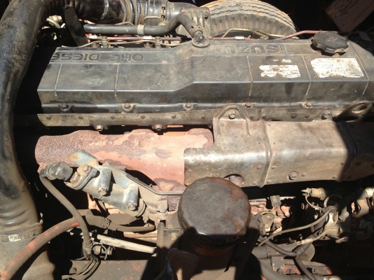 ISUZU ROCKY FRR 195 HP 6HE1 รถบรรทุก 6 ล้อติดเครน UNIC 4 ตัน 3 ปลอกยืด กระบะเหล็กความยาว 7 เมตรมีหางสไลด์ไฮดรอลิกส์ครบพร้อมใช้งาน รถสวยเครื่องแห้งแรงดี ภายในเก๋งคอนโซลสวย แอร์เย็น พวงมาลัยเพาเวอร์ เบรคทริ๊ปฟี้ ช่วงล่างคัชซีสวย ยาง 8.25 ขอบ 16 สภาพดีพร้อ