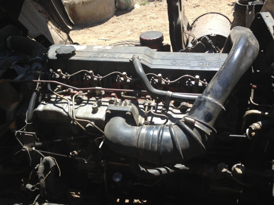 ISUZU ROCKY FRR 195 HP 6HE1 รถบรรทุก 6 ล้อติดเครน UNIC 4 ตัน 3 ปลอกยืด กระบะเหล็กความยาว 7 เมตรมีหางสไลด์ไฮดรอลิกส์ครบพร้อมใช้งาน รถสวยเครื่องแห้งแรงดี ภายในเก๋งคอนโซลสวย แอร์เย็น พวงมาลัยเพาเวอร์ เบรคทริ๊ปฟี้ ช่วงล่างคัชซีสวย ยาง 8.25 ขอบ 16 สภาพดีพร้อ