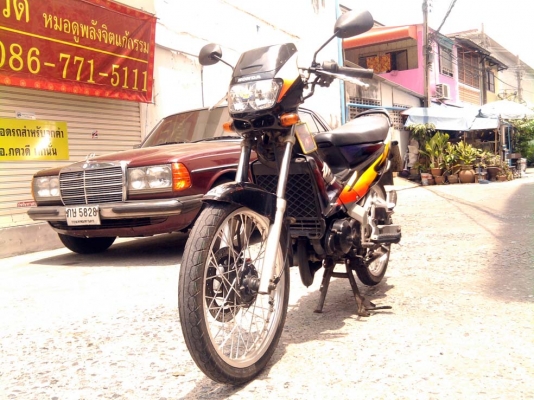 ขออนุญาติขาย Honda Dash 125 cc. มือเดียว ตาเพชร รุ่นหม้อน้ำยาว