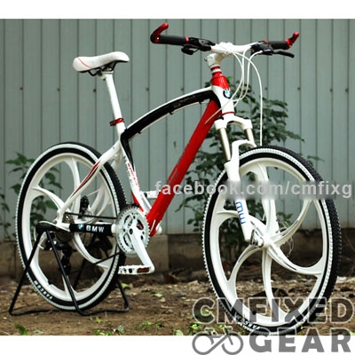 ขายรถจักรยานเสือภูเขา BMW MTB ล้อแม็กรุ่นพิเศษสวยมาก ราคากันเอง