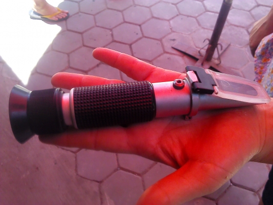 กล้องส่องเช็ดตรวจสอบค่าความหวาน กล้องส่องเช็ดตรวจสอบค่าความหวาน