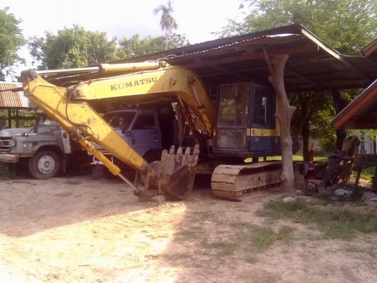 ขายรถแมคโค pc 120 komatsu-3สวยพร้อมใช้