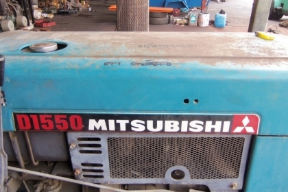 ขายรถไถ MITSUBISHI D1550 พร้อมหาง ใช้งานมา 348 ชัวโมงเพึ่งมาจากญีปุ่น ครับ