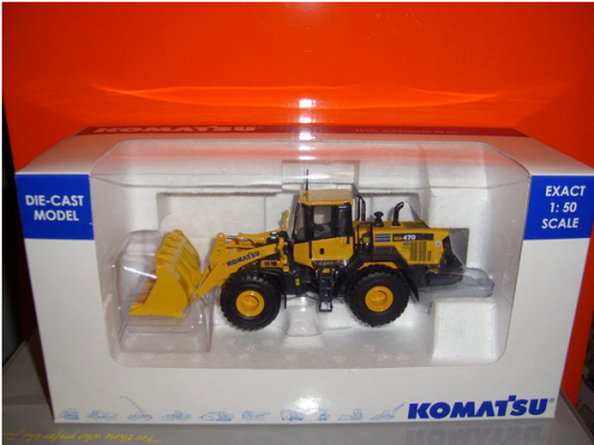 1:50 Komatsu WA470 loader toy