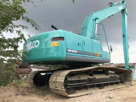 Kobelco Sk200-6 yn07 เครื่องดี ปั้มแรง เอวแน่น เล่มทะเบียน