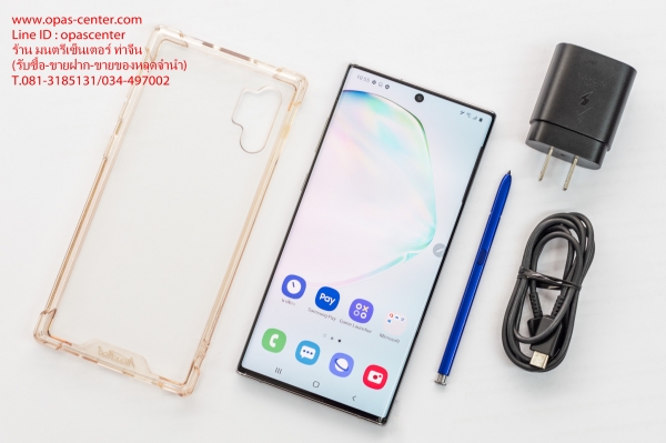 Samsung Galaxy Note 10+ ประกันศูนย์ สภาพใหม่ มีที่ชาร์ทแท้