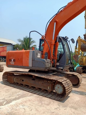 ขายHITACHI ZX120-3 เก่านอกแท้ สภาพสวย แทรคนใหญ่ มีลายแย๊ก ใช้งานมาน้อยโทร 089-3818694 จ๊อย
