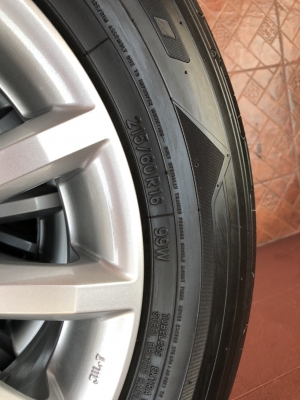 ล้อถอดจากป้ายแดง ISUZU. 2020 16 นิ้ว พร้อมยางดอกหนาๆใช้ยาวๆ