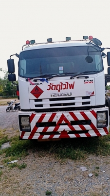 ⭐⭐⭐รถบรรทุกน้ำมัน2เพลา ถังจุ 18,000ลิตรโหลดล่าง4ช่อง Isuzu FVM34ปี54เกียร ZF พร้อมใช้งาน