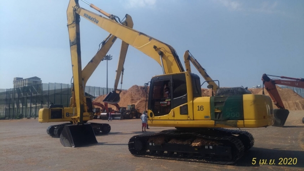 KOMATSU PC200-8 บูมยาวเอกสารอินวอย มี3คันๆละ1,000,000 คอมนอกคันละ20,000